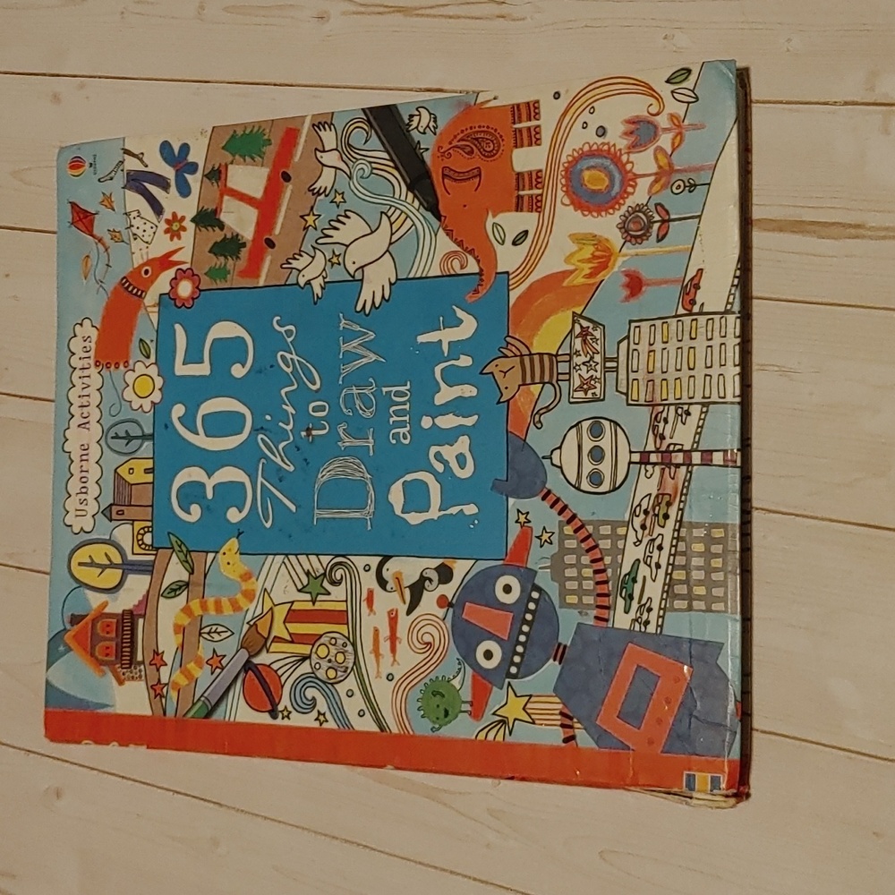 365 Things To Draw And Paint Usborne Activities Children Non Fiction Book